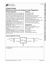 DataSheet LP3961 pdf